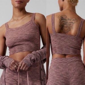 Athleta revolve cami crop top size small